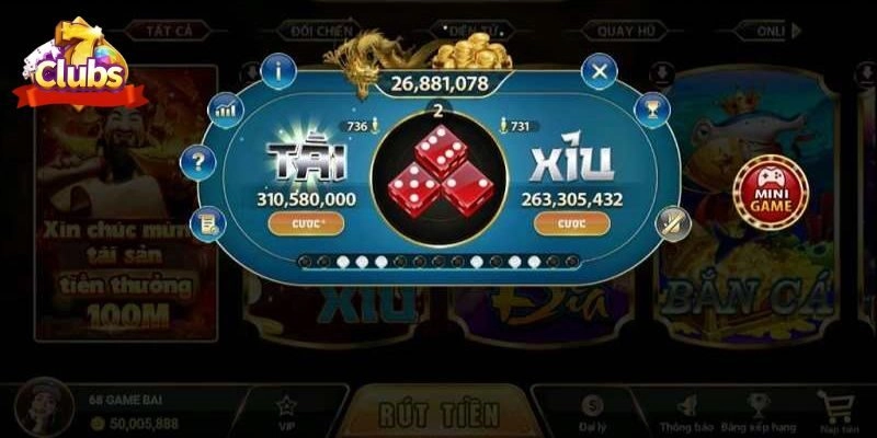 Thuật Toán RanDom Tài Xỉu Giúp Thắng Lớn Tại 7club